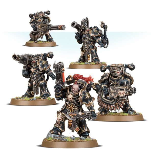 Chaos Space Marines Havocs Squad Warhammer 40k