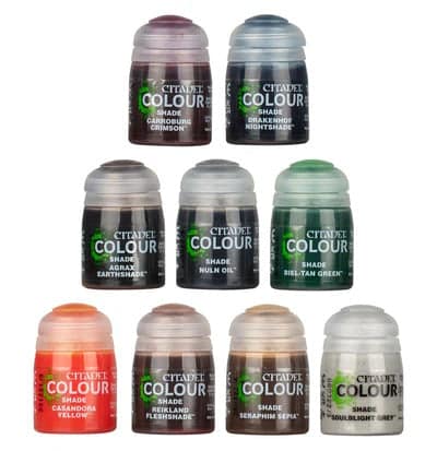 Citadel Shade Set Of Citadel Paints