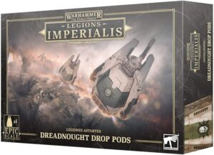 Warhammer Games Workshop Horus Heresy - Legions Imperialis: Dreadnought Drop Pods [EPIC SCALE]